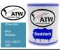 Preview: Chevrolet, Blue Metallic, 24U / 9527 / 38A: 1L Lackdose, von ATW Autoteile West.